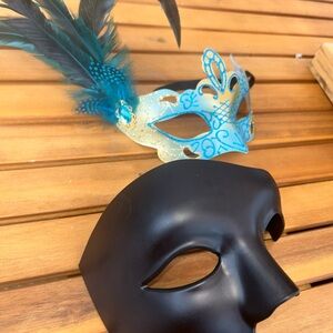 Black and Gold Masquerade Masks